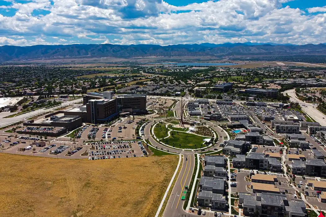 Aerial photo of Highlands Ranch, Colorado